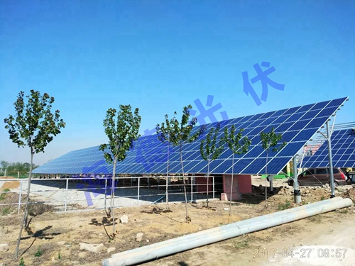 山东省平度市村镇地面光伏扶贫项目