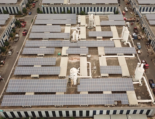 河北邯郸市永年区恒创工业园12MW工商业屋顶光伏电站